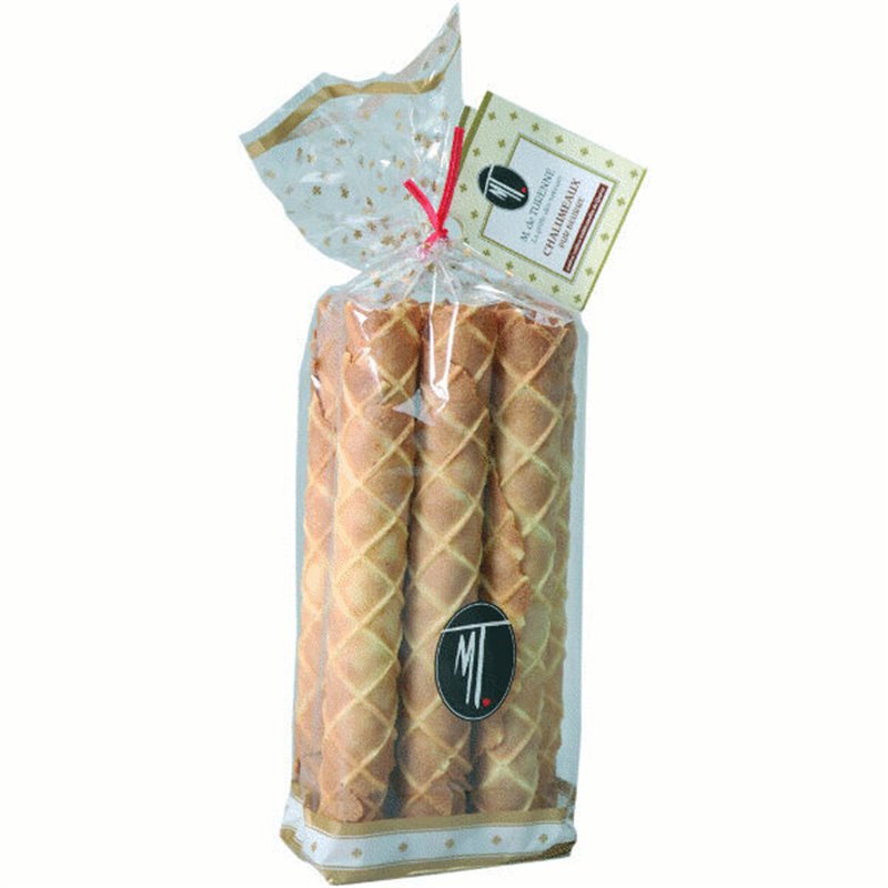 Gerolde wafels puur boter zakje 120g
