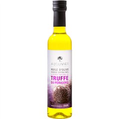 Olijfolie gearomatiseerd door zwarte truffel uit Périgord 25cl