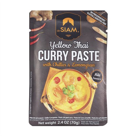 Pasta van geel curry 70g