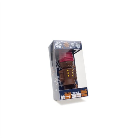 Notenkraker Ben, handbeschilderde chocolade 12cm, 60g