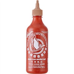 Chilisaus sriracha knoflook 455ml