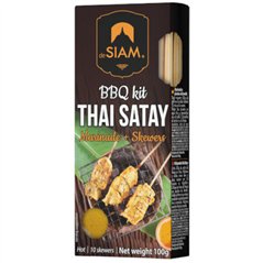 Satay Marinade & bamboe stokjes kookkit 100g