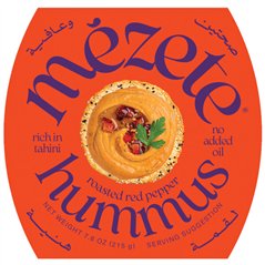 Hummus geroosterde rode paprika 200g