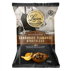 Belgische chips vlaams stoofvlees 125g