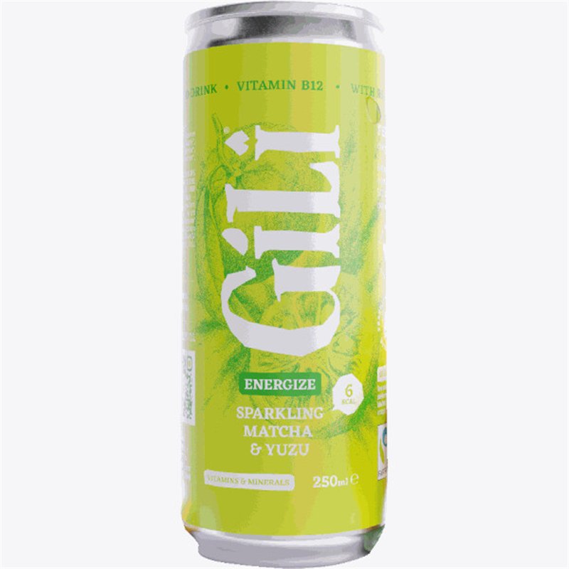 Energize (MATCHA) limonade BIO blik 25cl
