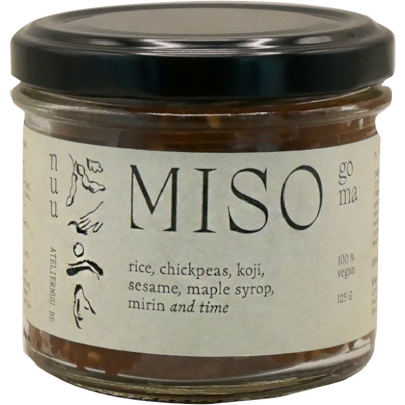 Miso-condiment met sesam 125g