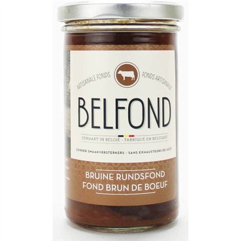 Bruine Rundsfond 240ml