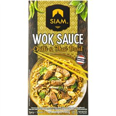 Wok saus (chili/Thaise basilicum) 100ml