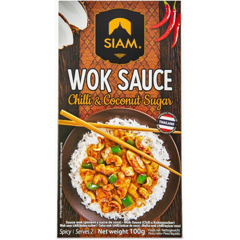 Wok saus (chili/kokos suiker) 100ml