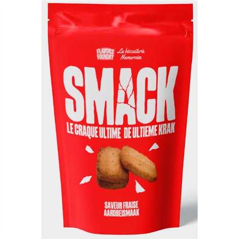 Belgische boterkoekjes met aardbeien 130g
