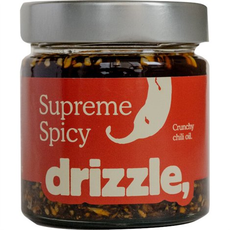 Supreme Spicy crunchy chilli olie 165g