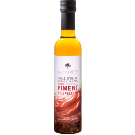 Olijfolie met Tomaat & Espelette Peper 25cl