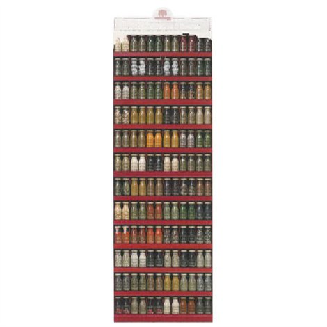P.O.S. Verlichte display compleet Ménès 73.5x26x220 (60 kruiden)