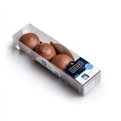 Chocoladezoenen MOKKA melk (doosje met 4 stuks)130g
