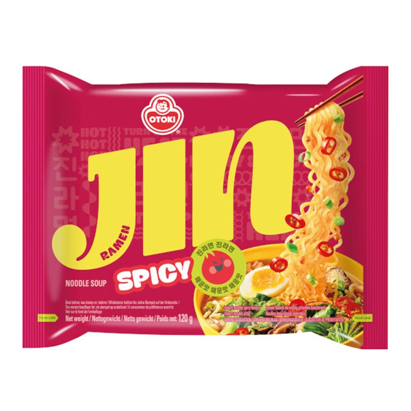 Instant noodles Jin ramen hot 120g