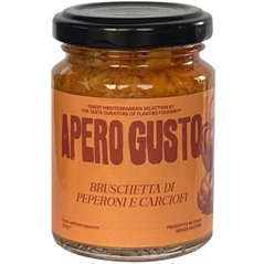 Bruschette met paprika en Artisjokken 100g
