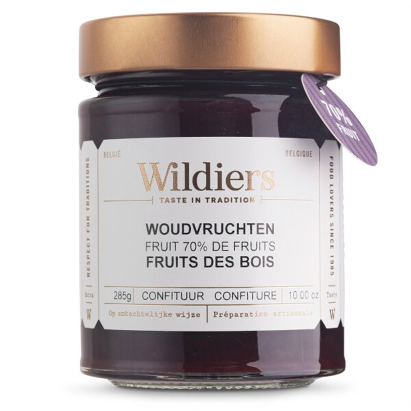 Konfituur 70% fruit Woudvruchten 285g