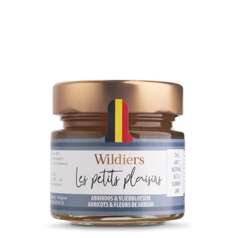 Zomer konfituur Abrikoos vlierbloesem 125g