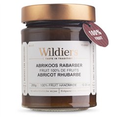 Fruitbeleg 100% fruit abrikoos rabarber 285g
