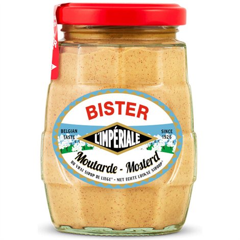 Mosterd met Luikse Siroop Bister 250g
