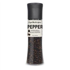 Zwarte peperkorrels molen 185g