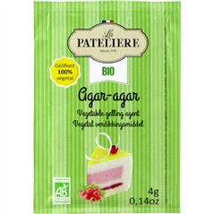 Agar-agar (plantaardigegeleermiddel) BIO 5x4g
