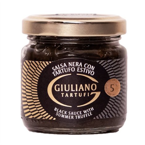 Zwarte saus met truffel (zomertruffel 5%) 80 g
