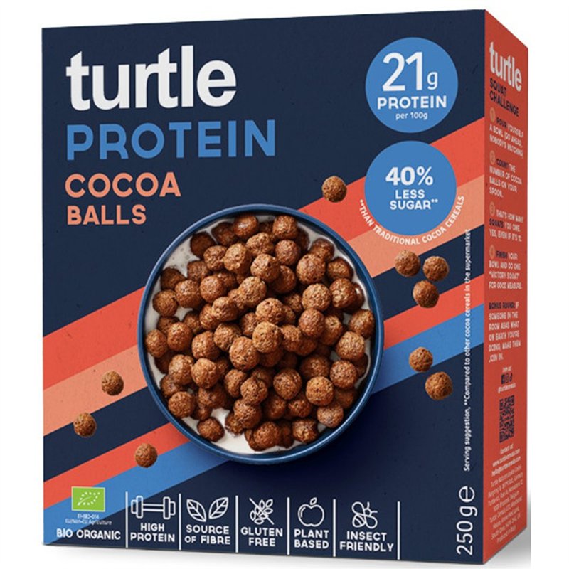High Protein Cacaoballen Bio 250g