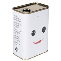 Extra zuivere olijfolie met chili peper bidon 500ml
