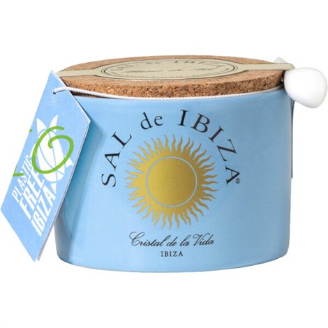 Fleur de Sel Ceramische pot Ltd Edition MAR BLAU 140g