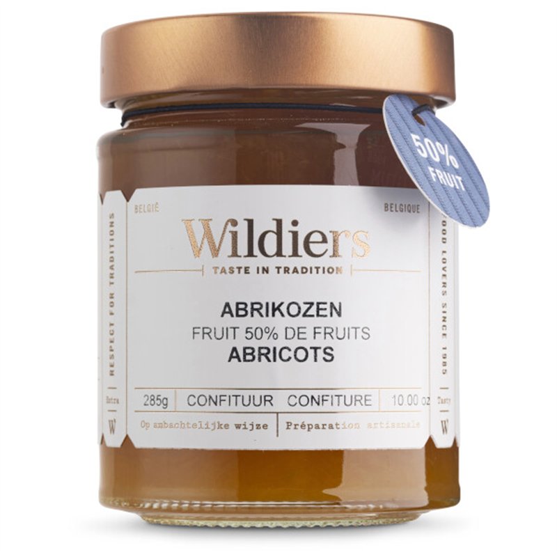 Konfituur 50% fruit Abrikozen 285g