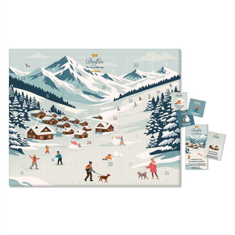 Adventskalender ‘Vintage Winter’ 200g