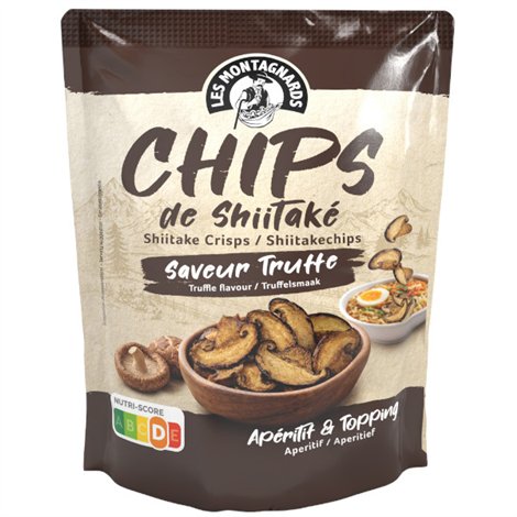 Shiitakechips Reepjes Truffel 40g