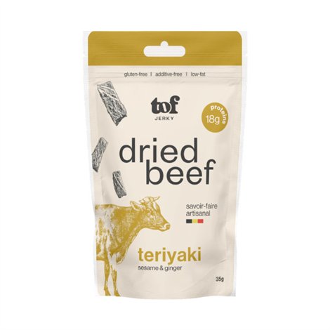 Jerky van Gedroogd Rundvlees Teriyaki 35g