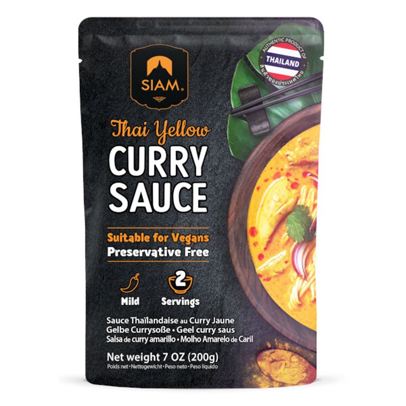 Sauce au curry jaune 200g