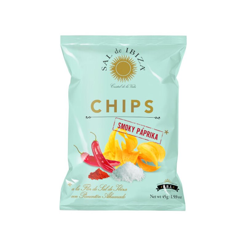 Fleur de Sel Chips Smoky Paprika 45g