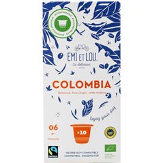 Colombia Bio Fairtrade Arabica Compost Caps (10x)