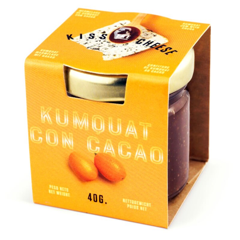 Kaaszoetigheid van kumquat met cacao 40g