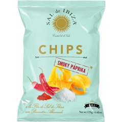 Fleur de Sel Chips Smoky Paprika 125g