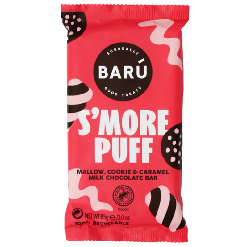 S’more Puff barre chocolat au lait 85g
