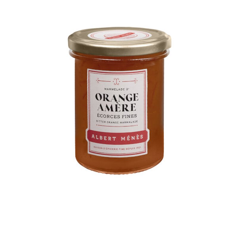 Marmelade d'Orange Amère d'Espagne Ecorces Fines 280g