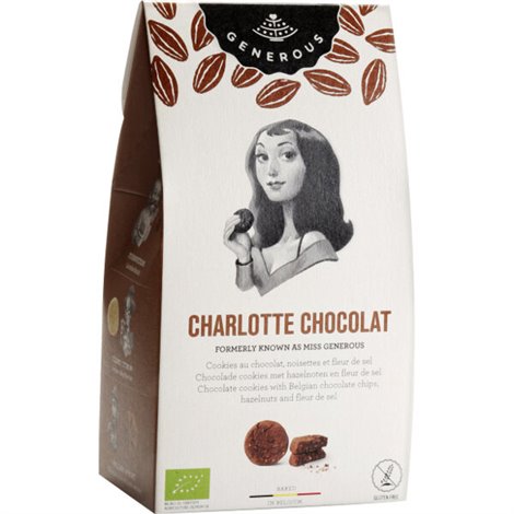 Charlotte chocolat BIO (sans gluten) 100g