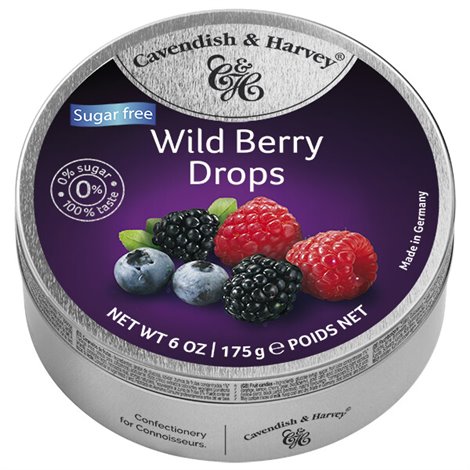 Wildberry Sugar free 175g