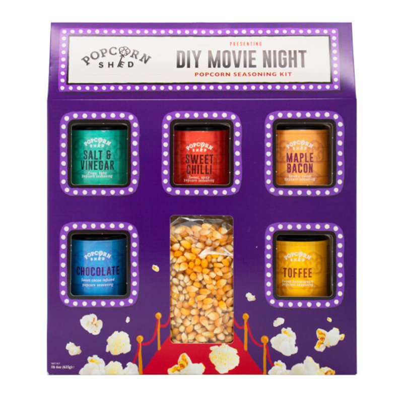 Kit cinéma épices à popcorn DIY 625g