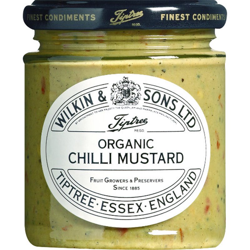 Organic Chilli Mustard 180g