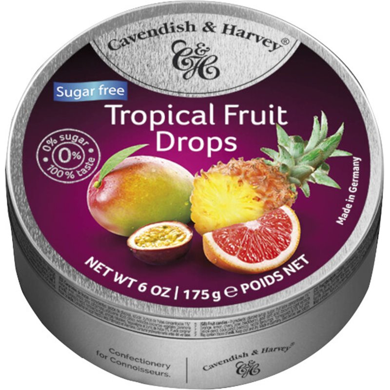 Tropic Fruit Sugar free 175g