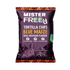 Chips tortilla au maïs bleu (sans gluten-vegan) 135g