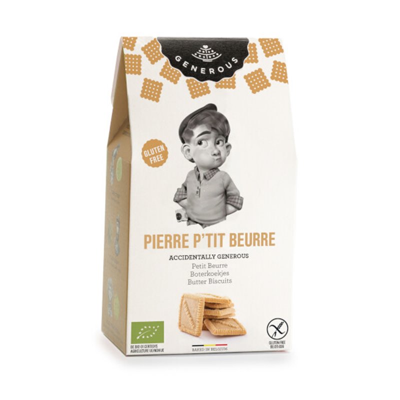 Pierre Petit Beurre  BIO (glutenvrij) 100g
