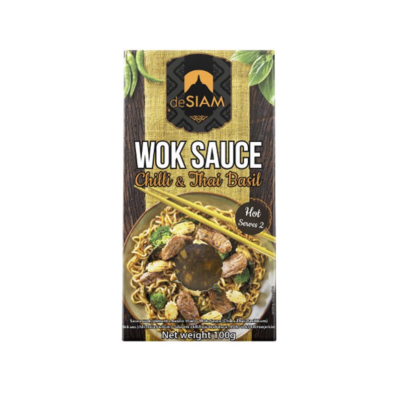 Wok saus (chili/Thaise basilicum) 100ml