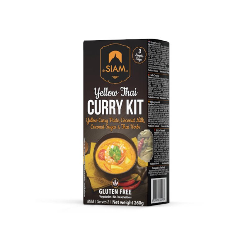 Kit pour curry jaune 260g